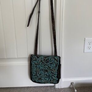 Patricia Nash tooled leather handbag